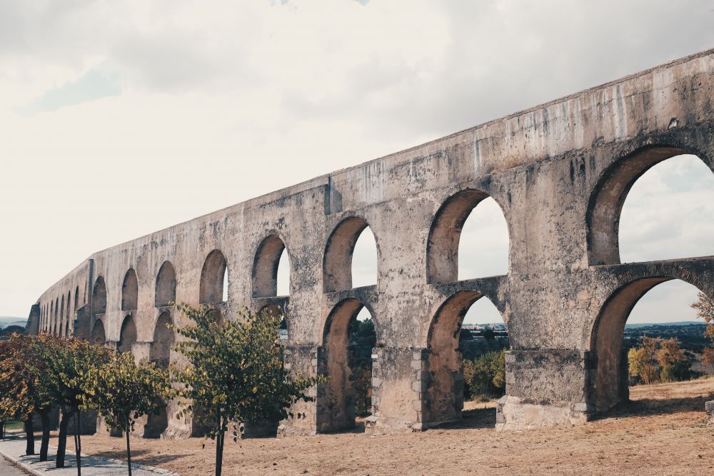 Elvas Portugal aqueduct
